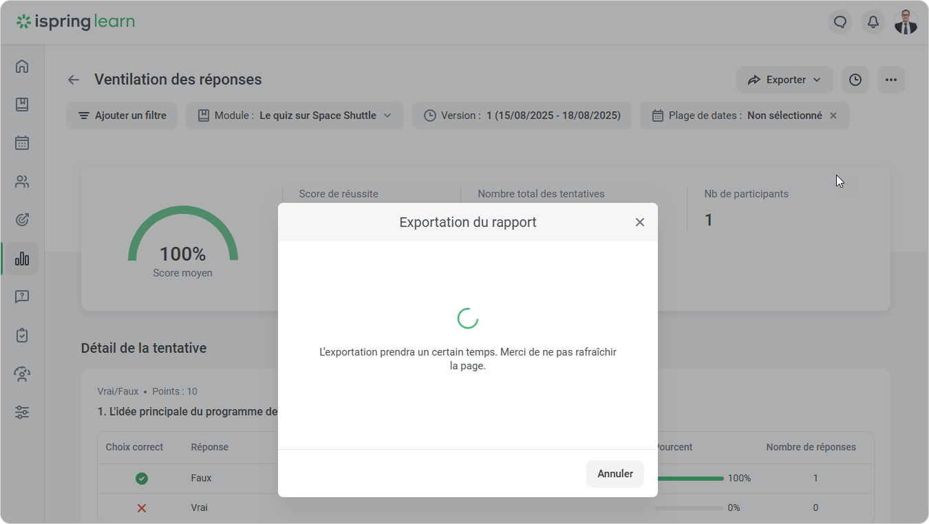 L'analyse de données d'une échelle de Likert