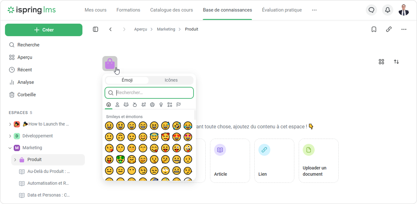 Mise en forme visuelle Mise en forme visuelle de la base de connaissances