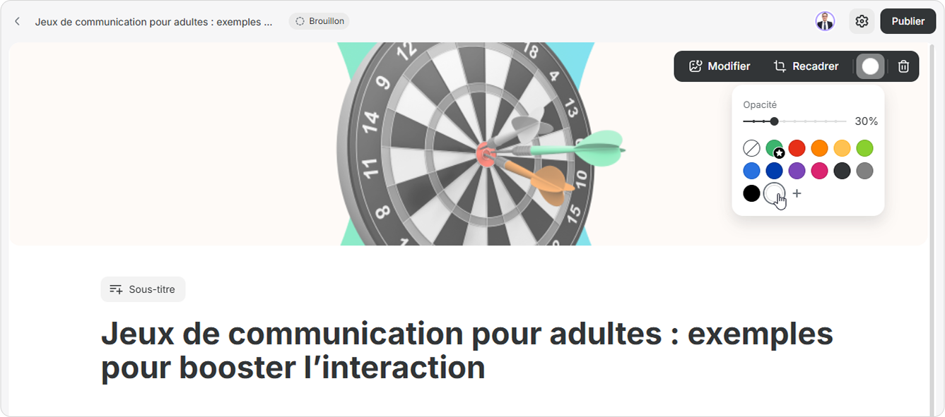 Intégration de média Enrichissement média dans la base de connaissances