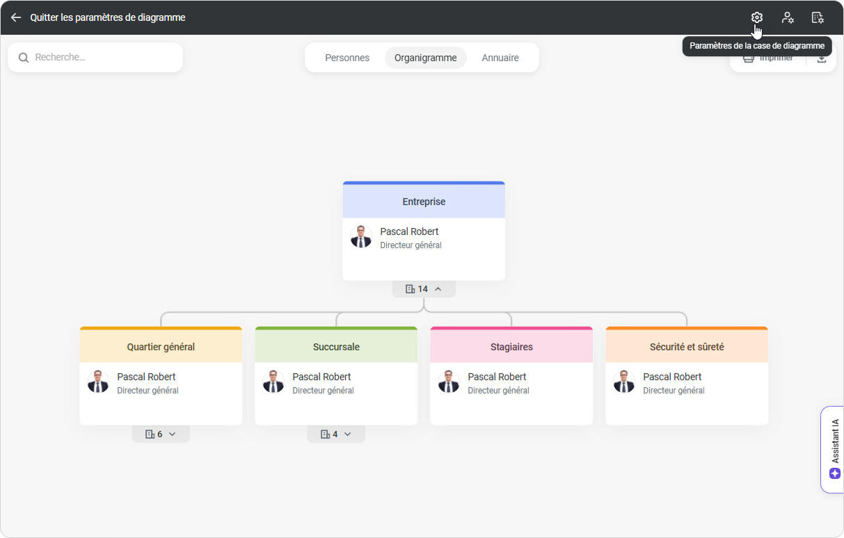 Créer une structure organisationnelle dans iSpring LMS Créer une structure organisationnelle