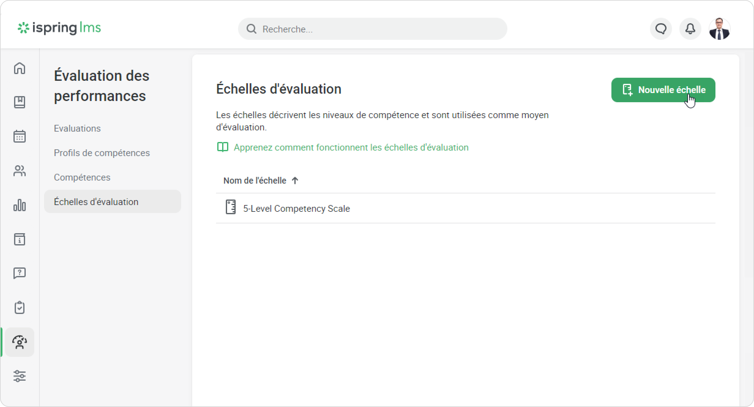 Créez l’échelle d’évaluation des collaborateurs Logiciel d'entretien annuel d'évaluation