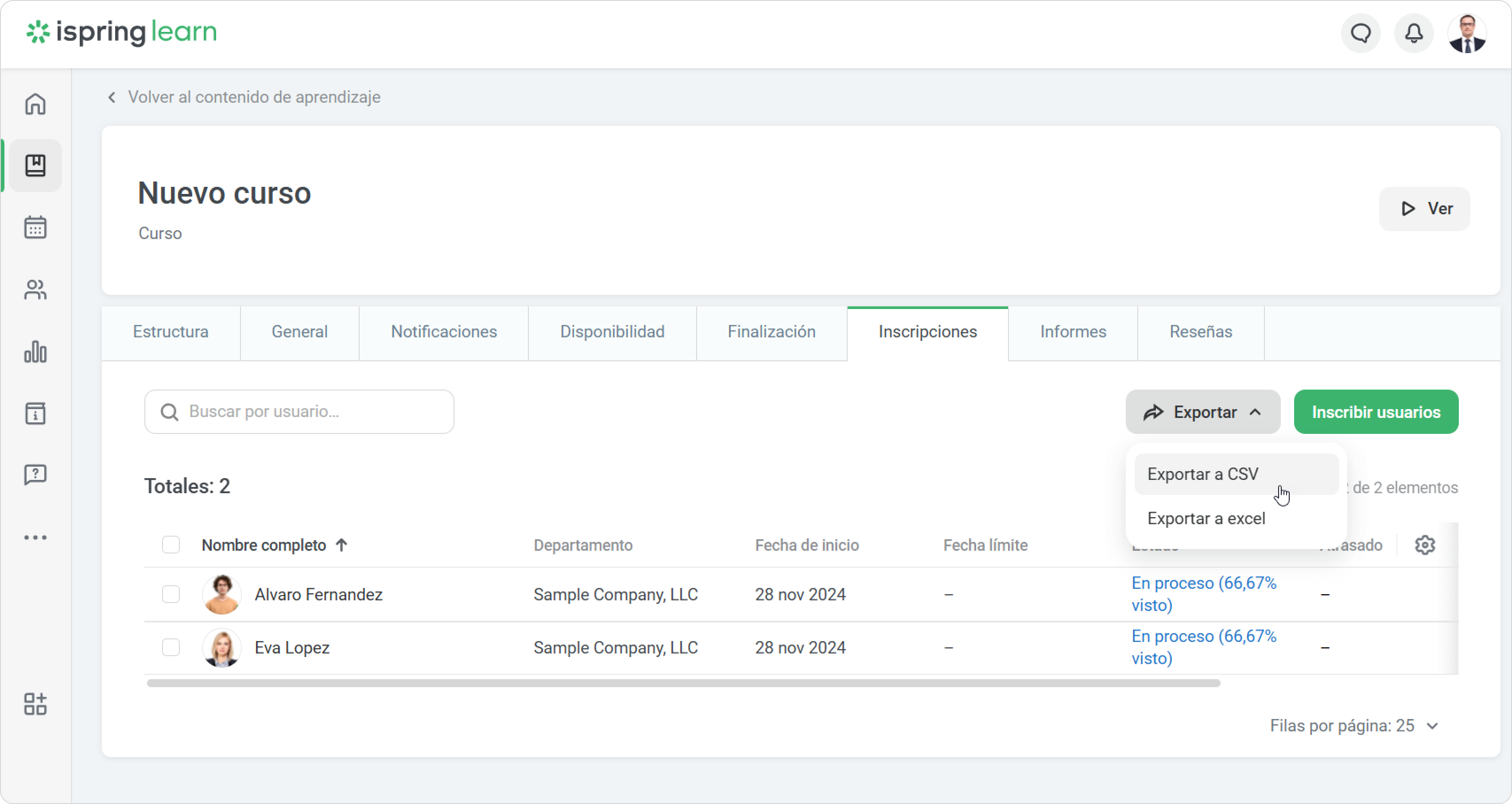 iSpring Learn > Exportar inscripciones a CSV > image-2024-11-29_4-30-45.png